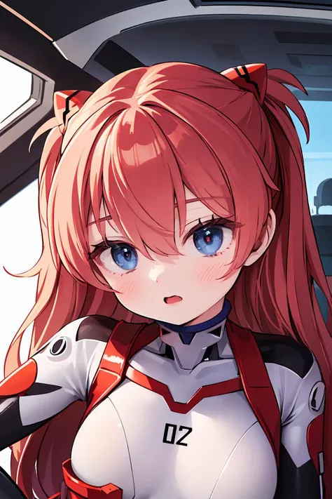(masterpiece, best quality), 1girl, beautiful face, beautiful body, <lora:souryuu_asuka_langley:1> souryuu_asuka_langley, plugsuit, bodysuit, interface headset, red bodysuit, hair between eyes, pilot suit