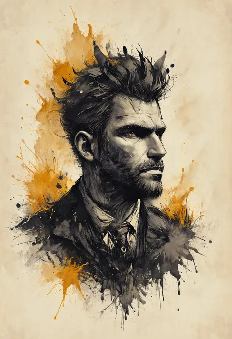 King poetical dingbat, hepcat science, Theoretical ink splat, scope that, <lora:add-detail-xl:0.4>, lighting, <lora:Dark_Novel:0.7>, <lora:Rainbow_Style:0.6>