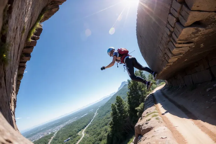 Lovers do extreme sports