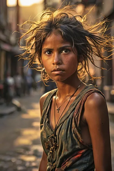 DV_Guadalupe_Vicious (Art Photography, Award Winning) (Steve McCurry, 35mm, F/2.8), (Photo Focus, DOF, Aperture, insanely detailed and intricate, character, hypermaximalist, beautiful, revealing, appealing, attractive, amative, hyper realistic, super detailed)(DOF, blurry background, sunset r)(Lens Flare, Heresy flare:1.3)((skinny body, fit body, slim, (narrow waist:1.5) toned abs))