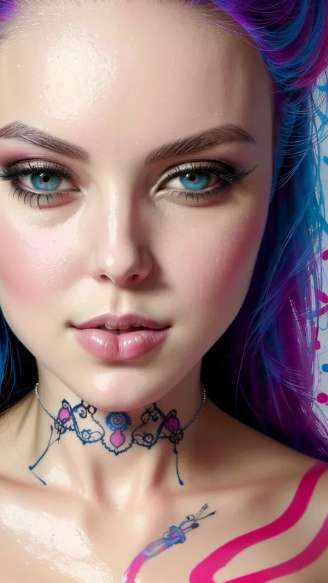 (best quality:1.3), (masterpiece:1.2), (realistic:1.2), (detailed:1.1), (highly detailed, intricately detailed), complex of (ethereal [woman|cyborg] quironSilviaSaintV1 goddess with expression of wonder), ((by Minjae Lee)), (colorful:1.1), masterful art, [acrylics], fine details, color splash, [bright:vibrant:15] colors, tension, (pop art:0.8), (Graffiti style:1.2), art amour, ultra detailed, beautiful eyes,
<lora:quironSilviaSaintV1:1>