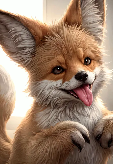fox, fluffy, cute, tongue out, puffy,
vibrant colors, colorful art style,
soft lighting, soft shadows, detailed textures, dynamic lighting,
nice hands, perfect hands,
<lyco:GoodHands-beta2:1.0>
<lora:add_detail:1>