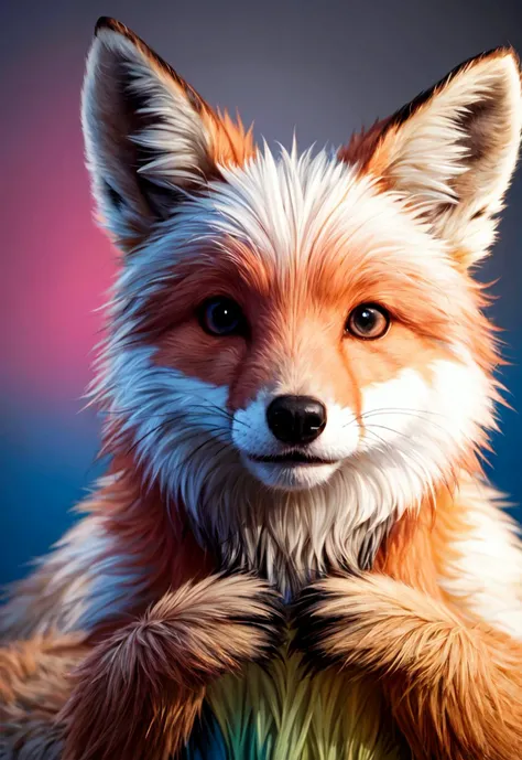 fox, fluffy, cute, tongue out, puffy,
vibrant colors, colorful art style, 
soft lighting, soft shadows, detailed textures, dynamic lighting,  
nice hands, perfect hands, 
<lyco:GoodHands-beta2:1.0> 
<lora:add_detail:1>