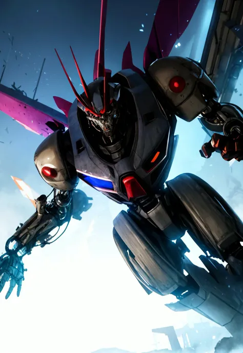 futuristic mecha in a destroyed city, scifi, mechanical, gears, transparent glass, crystal,
vibrant colors, colorful art style,
soft lighting, soft shadows, detailed textures, dynamic lighting,
nice hands, perfect hands,
<lyco:GoodHands-beta2:1.0>
<lora:add_detail:1>