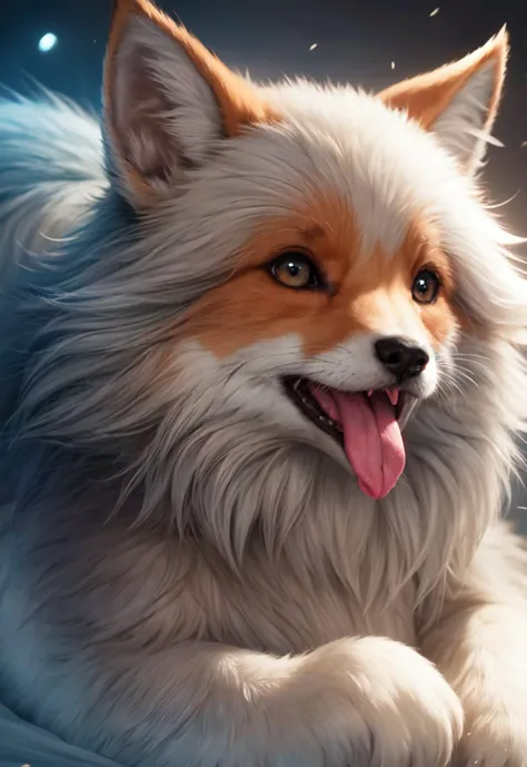 fox, fluffy, cute, tongue out, puffy,
vibrant colors, colorful art style,
soft lighting, soft shadows, detailed textures, dynamic lighting,
nice hands, perfect hands,
<lyco:GoodHands-beta2:1.0>
<lora:add_detail:1>