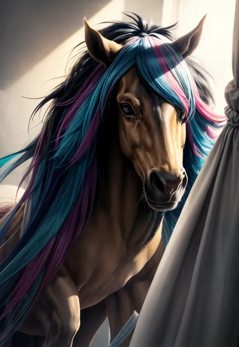 horse, flowing mane, striped, multicolor,
vibrant colors, colorful art style,
soft lighting, soft shadows, detailed textures, dynamic lighting,
nice hands, perfect hands,
<lyco:GoodHands-beta2:1.0>
<lora:add_detail:1>