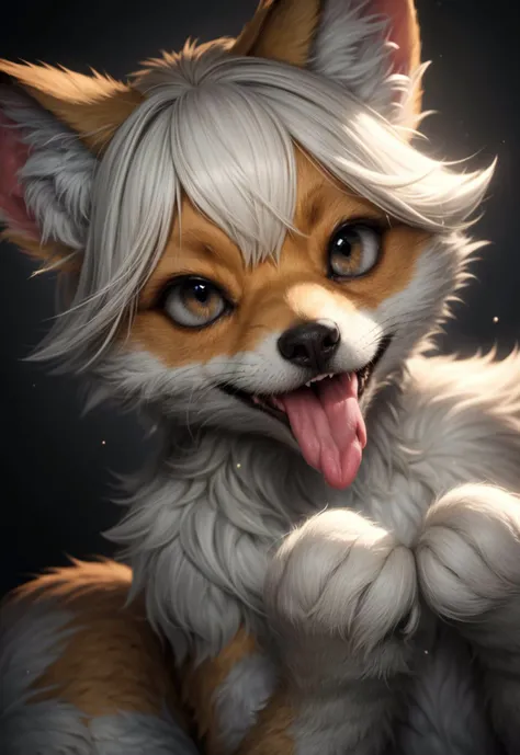 fox, fluffy, cute, tongue out, puffy,
vibrant colors, colorful art style,
soft lighting, soft shadows, detailed textures, dynamic lighting,
nice hands, perfect hands,
<lyco:GoodHands-beta2:1.0>
<lora:add_detail:1>