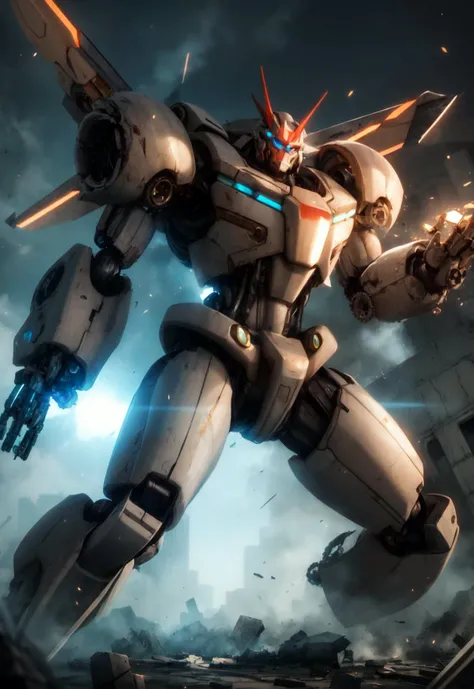 futuristic mecha in a destroyed city, scifi, mechanical, gears, transparent glass, crystal,
vibrant colors, colorful art style,
soft lighting, soft shadows, detailed textures, dynamic lighting,
nice hands, perfect hands,
<lyco:GoodHands-beta2:1.0>
<lora:add_detail:1>