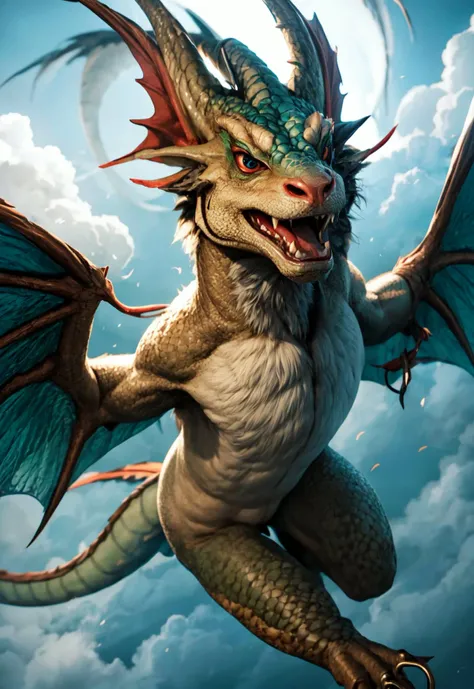 eastern dragon flying in the sky, clouds,
vibrant colors, colorful art style,
soft lighting, soft shadows, detailed textures, dynamic lighting,
nice hands, perfect hands,
<lyco:GoodHands-beta2:1.0>
<lora:add_detail:1>