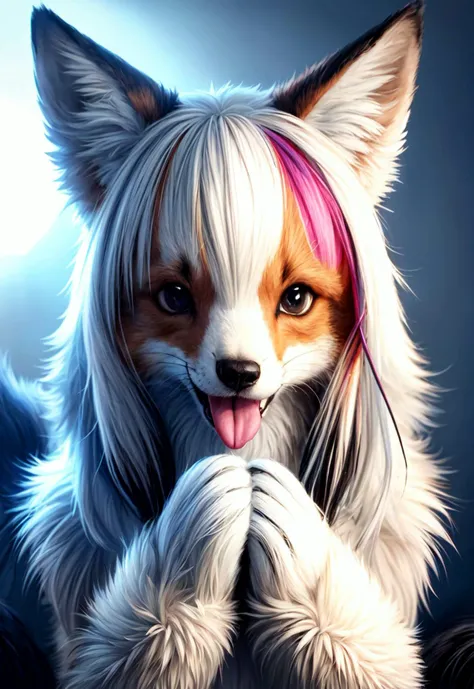 fox, fluffy, cute, tongue out, puffy,
vibrant colors, colorful art style,
soft lighting, soft shadows, detailed textures, dynamic lighting,
nice hands, perfect hands,
<lyco:GoodHands-beta2:1.0>
<lora:add_detail:1>