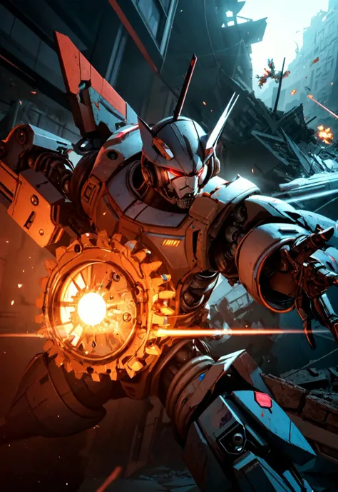 futuristic mecha in a destroyed city, scifi, mechanical, gears, transparent glass, crystal,
vibrant colors, colorful art style,
soft lighting, soft shadows, detailed textures, dynamic lighting,
nice hands, perfect hands,
<lyco:GoodHands-beta2:1.0>
<lora:add_detail:1>
