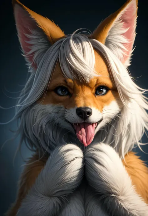 fox, fluffy, cute, tongue out, puffy,
vibrant colors, colorful art style,
soft lighting, soft shadows, detailed textures, dynamic lighting,
nice hands, perfect hands,
<lyco:GoodHands-beta2:1.0>
<lora:add_detail:1>