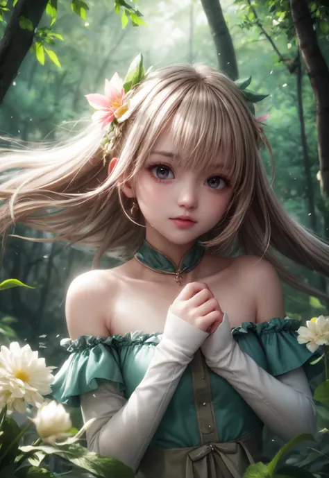 girl in a forest with floating flowers, river, puffy, puffy cheeks, cute,
vibrant colors, colorful art style, 
soft lighting, soft shadows, detailed textures, dynamic lighting,  
nice hands, perfect hands, 
<lyco:GoodHands-beta2:1.0> 
<lora:add_detail:1>