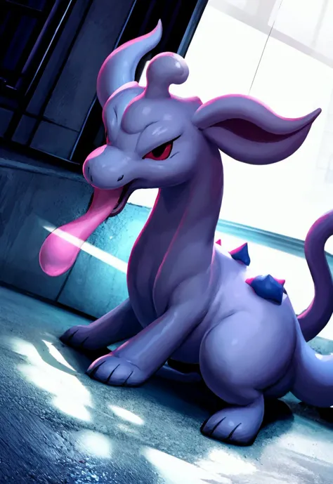 goodra from pokemon, wet, slippery,
vibrant colors, colorful art style,
soft lighting, soft shadows, detailed textures, dynamic lighting,
nice hands, perfect hands,
<lyco:GoodHands-beta2:1.0>
<lora:add_detail:1>
