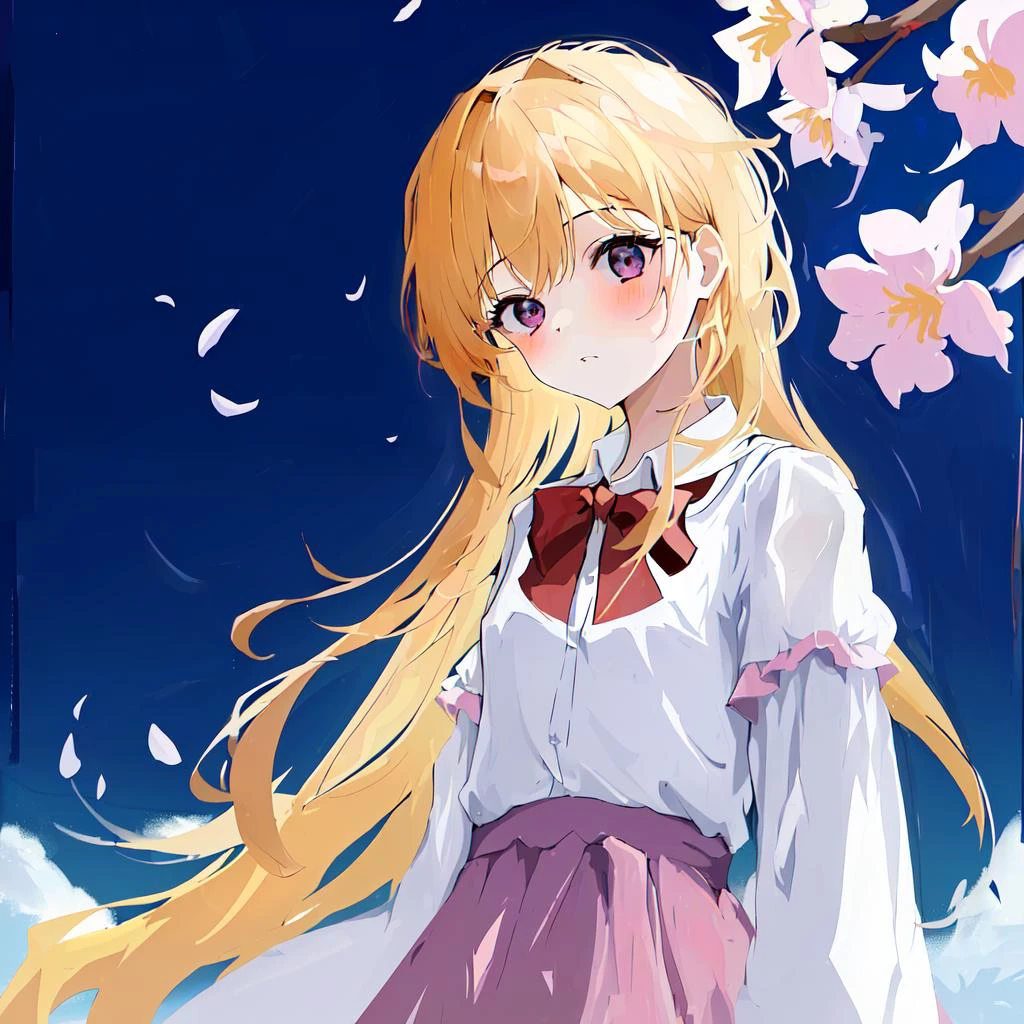 1girl , (incredibly_absurdres:1.5), 'solo' 'an extremely delicate , beautiful girl , 8k wallpaper,<hypernet:cornflower_v7_phantom:0.05>, sakura:1.6,