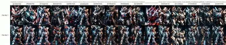bj_gundam, solo, looking_at_viewer, blue_eyes, standing, no_humans, glowing, robot, mecha, glowing_eyes, clenched_hands, science_fiction, straight-on, v-fin, mobile_suit, cinematic lighting, strong contrast, high level of detail, Best quality, masterpiece, neon background, (wide angle:1.4), <lora:Gundam_Mecha_v3.1:0.7>