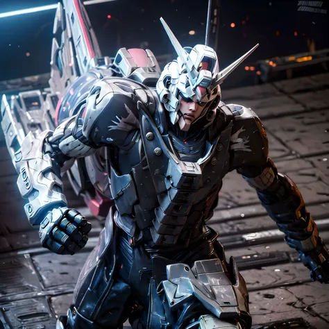 bj_Gundam_Mecha, solo, blue_eyes, standing, weapon, gun,1boy,detailed body,detailed hands,detailed face,vergil,<lora:vergil:0.7>, holding sword, glowing, robot, mecha, clenched_hands, science_fiction, shield, looking_ahead, v-fin, mobile_suit,pov,from above,
cinematic lighting,strong contrast,high level of detail,Best quality,masterpiece,<lora:Gundam_Mecha:0.8>,