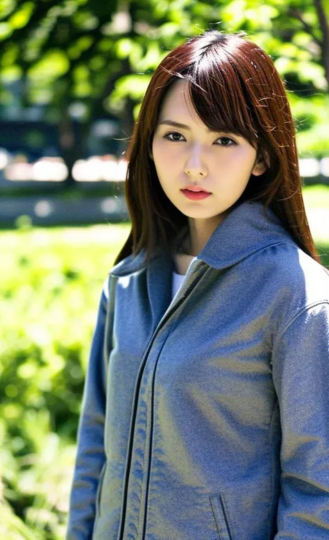 a photo of a japanese woman named hatanoyui ,wearing clothes,<lora:LCM_LoRA_Weights_SD15å éå¨:0.7>,looking at viewer and facing viewer,Detailed facial features, detailed eyes, detailed nose, detailed lips, best quality and best aesthetic and (photorealistic:1.4) and (Realistic:1.4) and Detailed Skin Textures and detailed skin pores and high skin detail,<lyco:hatanoyui-amateurV1:0.8>  Fujifilm XT3,film still,film grain,cinematic,<lyco:film grainV2:0.55> (full body:1.3),outdoor and public spaces, (background:0.85)