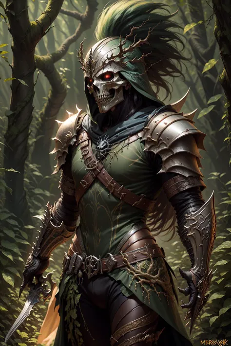 A mirkw00d skull warrior