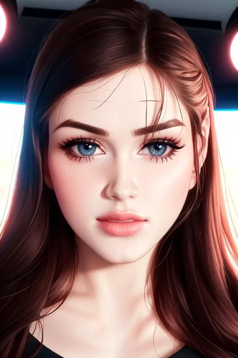 pelageaasmr, (sharp focus:1.2), portrait, ((posing)), (beautiful face:1.1), detailed eyes, luscious lips, ((skindentation)), (bright studio lighting:1.2), depth of field, bokeh, 4K, HD