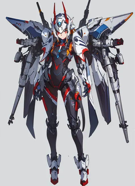 <lora:A-Mecha-REN:0.6>,mecha musume, mechanical parts, robot joints, headgear, full armor,1girl, solo,full body,, (masterpiece, best quality, high quality, highres, ultra-detailed),
