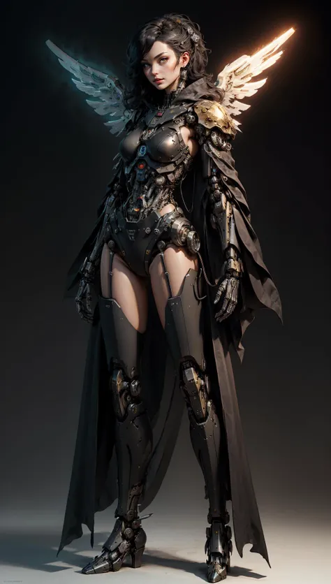 hll,evil female cyborg with (mechanical wings:1.4) wearing (black robes:1.2) (cloak:1.2),mechanical legs, <lora:hll_20230617094651:0.3> <lora:NijiExpressV2:0.4>  <lyco:EnvyBeautyMix20:0.5> <lora:AMechaSSS[color_theme,mecha musume, mechanical parts,robot joints,headgear]:0.5>  <lora:mechanical_wings-000007:1.0>