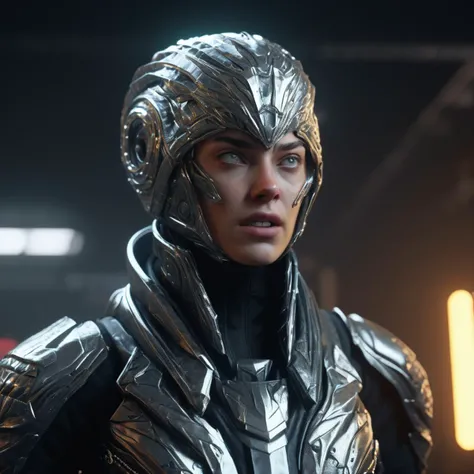 ((best quality)), ((masterpiece)), ((realistic,digital art)), (hyper detailed),female, Biofiber Cloth,Rivet Nut,Fearful,Roar,Cultural Fusion,Vastness,Malevolent,Undulating,Surreal, octane rendering, raytracing, volumetric lighting, Backlit,Rim Lighting, 8K, HDR,