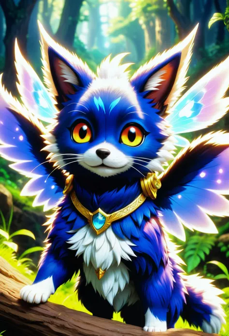 hyper detailed masterpiece, dynamic, awesome quality,supe cute pari, cute furry fuzzy creature, alluring gaze, fairy tail, ethereal, fantastic, playful expression, enchanting, guardian spirit, colleagues,still,simulated environments,well-functioning,breathtaking,energetic