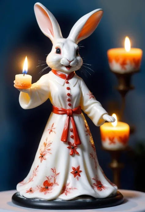 , painting, joyful, suits and dresses, for church services, bunnies decorations, rabbit, symbol of fertility and new life, Wax Resist , candlelight