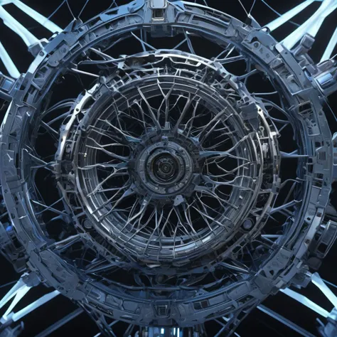 ((best quality)), ((masterpiece)), ((realistic,digital art)), (hyper detailed),female, Xenofiber Fabric,Rotary Actuator,Truss,Gusset Plate,Hub Neurons,Crackle,Rituals,Endless Horizon,Tormented,Irregular,Cataclysmic, octane rendering, raytracing, volumetric lighting, Backlit,Rim Lighting, 8K, HDR,