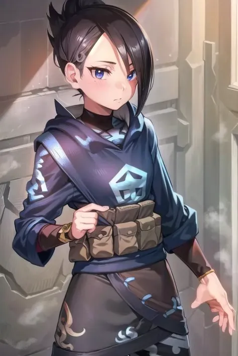 pokemonmai, <lyco:pokemonmai-lyco-nochekaiser:1>,
pokemonmai, black hair, blue eyes, mole, mole under mouth, short hair, eyelashes,
BREAK black footwear, black skirt, boots, brown bag, character print, diamond clan outfit, hood, hood down, jacket, pantyhose, pouch, print pantyhose, skirt,long sleeves,
BREAK looking at viewer, full body, (cowboy shot:1.5),
BREAK outdoors,
BREAK <lyco:GoodHands-beta2:1>, (masterpiece:1.2), best quality, high resolution, unity 8k wallpaper, (illustration:0.8), (beautiful detailed eyes:1.6), extremely detailed face, perfect lighting, extremely detailed CG, (perfect hands, perfect anatomy),