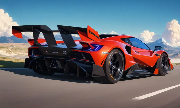 (digital artwork), hypercar, (car weapon attached)
masterpiece, best quality, realistic, ultra highres, depth of field, (detailed background), (masterpiece:1.2), (ultra detailed), (best quality), intricate, comprehensive cinematic, photography, (gradients), colorful, detailed landscape, visual key,