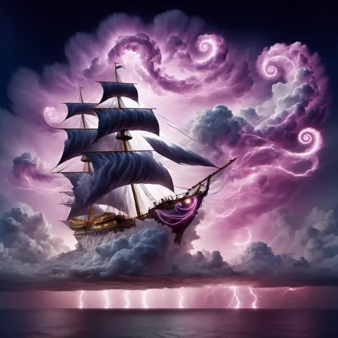 ship sailing on martius_storm cloud of translucent arcane swirls  <lora:DonMW15pXL:0.6> DonMW15pXL <lora:Storm_Cloud_Style:1>, (masterpiece:1.2), best quality, (hyperdetailed, highest detailed:1.2), high resolution textures, <lora:EnvyBetterHiresFixXL01:1>