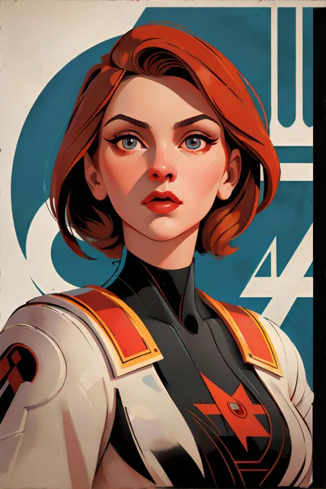 <lora:posterart-muf00d:0.8>, post00d, woman, soviet poster, <clip:skip:2>, masterpiece, 8k, high resolution, shallow depth of field, sharp focus