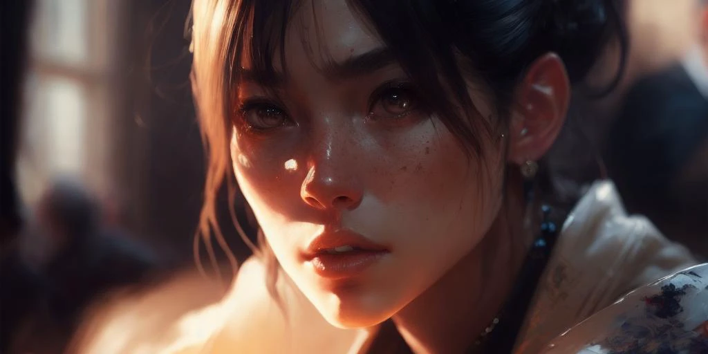 dramatic angle of character sat at table, man, backlit, a detailed painting, cgsociety, detailed painting, artstation hd, high detail, cgsociety, photorealism, concept art, artstation hd, official art