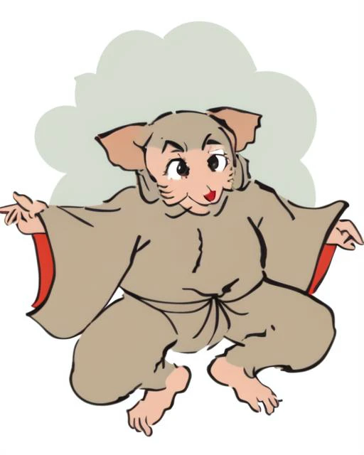 <lora:giga_v1:0.7>, 1girl, (round_eyebrows, thick_eyebrows:1.3), (nazrin:1.5)