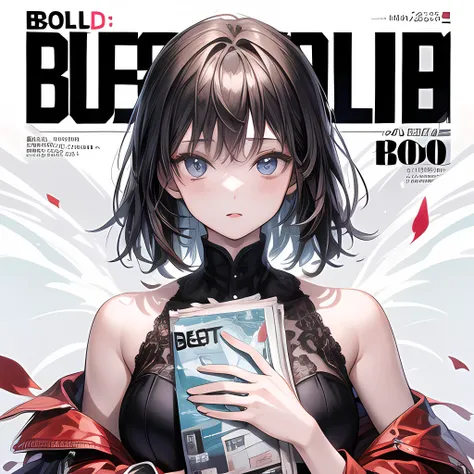 ((masterpiece, best quality)),  a girl, text, cover, bold, (magazine:1.3) <lora:add_detail:1>