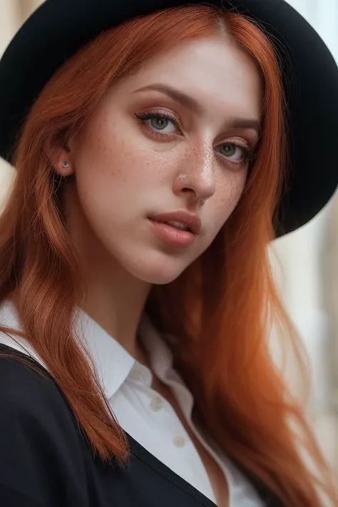 DEN_violetlatte_SG,
in Paris wearing a (shirt:1.3) and (beret:1.2), france, (French:1.2), Paris, Eifel tower, scenic,
bokeh, f1.4, 40mm, photorealistic, raw, 8k, textured skin, skin pores, intricate details <lora:epi_noiseoffset2:1>, epiCRealism <lora:ClothingAdjuster3:-0.8>