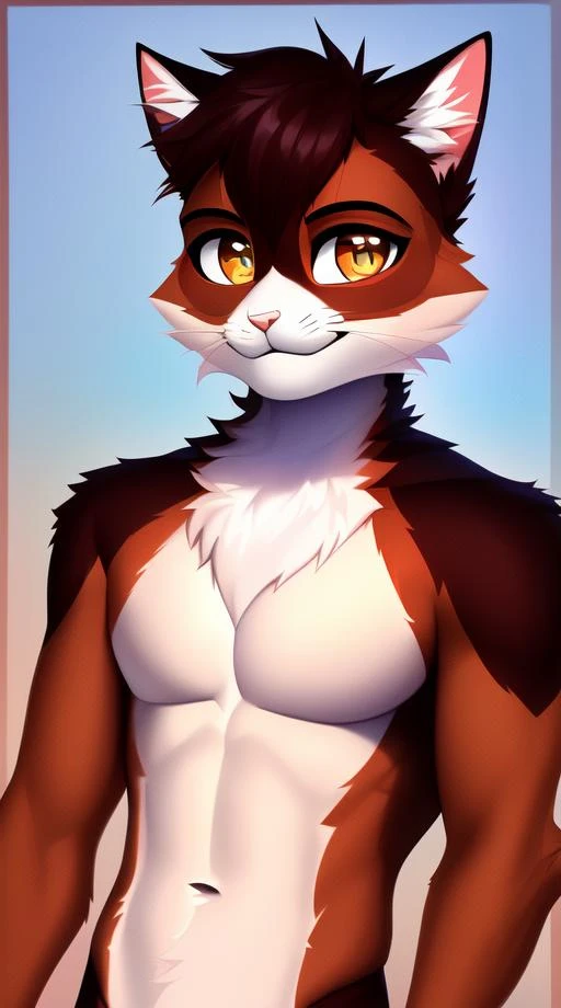 oc_bolinha2, Jan Matejko,Ross Tran,Denis Sarazhin,
,uploaded to e621,explict content, ((fluffy fur texture)),multicolored body,(detailed pupils and eyes), full body,snowy forest background,((male anthro cat)),
(long fur),