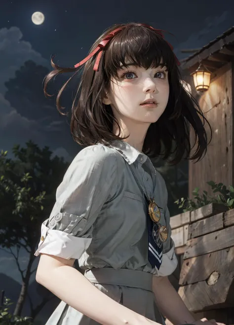 realistic:0.4,photorealistic:0.6,ultra detailed,masterpiece,8k illustration,extremely detailed CG unity 8k wallpaper,best quality,absurdres,official art,detailed skin texture, detailed cloth texture, beautiful detailed face, intricate details, ultra detailed, best lighting, ultra high res, 8k uhd, film grain,dramatic lighting,delicate,BREAK,
1 girl,sonomura maki,pendant, hair ribbon, school uniform, skirt, socks, mary janes,(blush:1.2),beautiful detailed face,beautiful detailed eyes, upper body,,PureErosFace_V1,chasing rainbow butterfly,BREAK,
dynamic angle,uncensored,perfect anatomy:2.0,<lora:Hidari2:0.6>,<lora:animeoutlineV4_16:0.5>,<lora:epi_noiseoffset2:0.7>, <lora:skinny_new_skin:0.2>,<lora:shojovibe_v11:0.3> ,<,<lora:pureerosface_v1:0.5>,BREAK,
school,night,floating hair,moon light,<lora:maki-nvwls-v1:1.0>