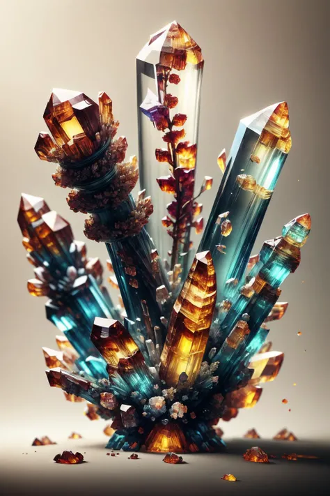 a bong packed to the brim with beautiful light amber bud,crystal clear water biome inside the glass,realistic concept,eytan zana,one pixel brushstrokes,extremely high detail,style cleavanger and greg rutkowski,cinematic,hyper realism,high detail,octane,unreal engine,8k,crystalz ,<lora:Crystals:1>, <lora:ral-amber:1.1>