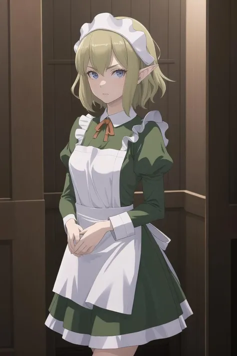 masterpiece, best quality, CG, wallpaper, HDR, high quality, high-definition, extremely detailed, ryu maid, looking at viewer