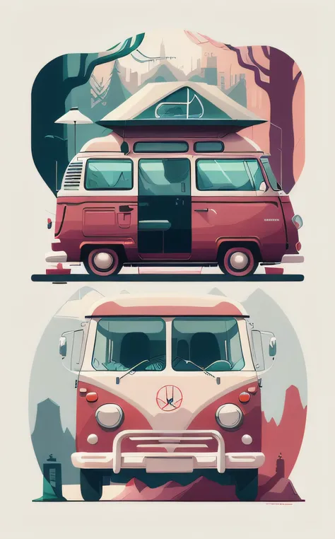 concept art inside a cozy campervan, Spiderman
<lora:flat illustration:1> flat . digital artwork, illustrative, painterly, matte painting, highly detailed