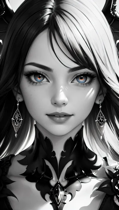 (best quality, masterpiece, perfect face, beautiful and aesthetic:1.2, highest detailed face)1 succubusgirl, gothic, demon wings, mischievous smile, (abstract art), half demon, high contrast, (abstract art), half demon, crimson eyes, high contrast (intricate details, hyperdetailed:1.15), detailed, sunlight passing through hair (high contrast, official art, extreme detailed, highest detailed),