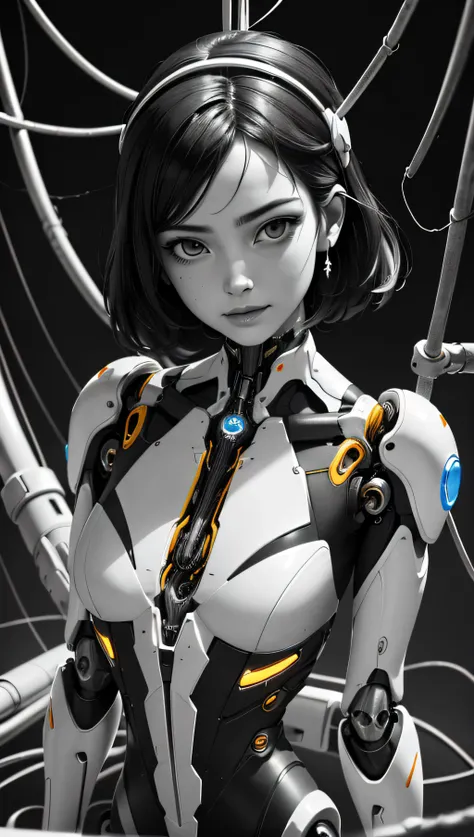 [Detailed illustrations, art based on extremely ideal anatomy, very detailed and detailed drawings, slow and delicate lines, realistic texture expression],((Color tressed main lines)),(Artwork with outstanding craftsmanship),(Briefing room background),[(HENTAI) ANIME Girl Chinese Beauty Cyborg 15 years old (short hair)] SKINNY ((功夫)) Machine thighs (V8 engine: 0.3),[Red tight dress] ((Panda: 0.6) (Translucent rubber inner)),((Silver coating:0.5)),(Science Fiction Mechanical Bioengineering),((Fine and beautiful skin expression (transparency))),((Clear gaze)),((Perfect eye details (Beautifully drawn pupils)),(( Long and beautiful eyelashes: 0.4)),(Beautiful perfect face (realistic face details: 0.5)),(Gorgeous hair details)),(Perfectly proportioned proportions: 1.2))),(Design built to a high level,(((Advanced structural understanding of materials)),Ideal color coordination),((Artistic decoration))) ((Dense details)),((Detail,High definition)) ,[(Precision Detail),((Multilayer Texture)),HighQuality,High Resolution],((Accurate simulation of light-material interactions, understanding of air flow, mechanically correct representation))),(((Visual art with narrative feeling)).
