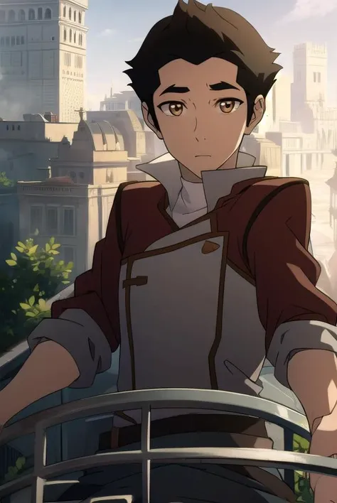 korramako, <lyco:mako-lyco-nochekaiser:1>,
mako, short hair, black hair, (brown eyes:1.5),
BREAK jacket, red bodysuit,
BREAK looking at viewer,
BREAK outdoors,
BREAK <lyco:GoodHands-beta2:1>, (masterpiece:1.2), best quality, high resolution, unity 8k wallpaper, (illustration:0.8), (beautiful detailed eyes:1.6), extremely detailed face, perfect lighting, extremely detailed CG, (perfect hands, perfect anatomy),