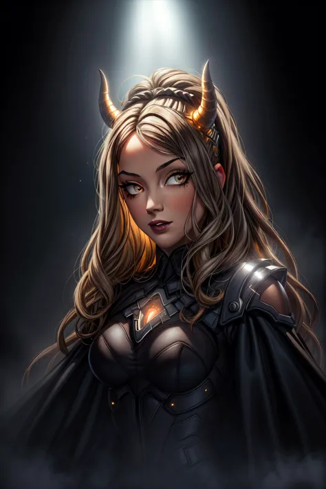(best quality: 1.2), (masterpiece: 1.2), (realistic: 1.2), (detailed), toothBaker dressed as cyborg satan, really toothBaker lookalike!!!!, shinning eyes, (action pose: 1.4), (horror: 1.2), princess of hell, (in dark hell: 1.2), with eerie white light penetrating and gradient shadows, (magic mysterious background, glowing particles, ethereal fog, faint darkness),(masterpiece: 1.2), absurdres, HDR, <lora:polyhedron_all_eyes:.2> <lora:epi_noiseoffset2:0.3> <lora:LowRA:0.3> <lora:add_detail:0.6> <lora:more_details:0.4>