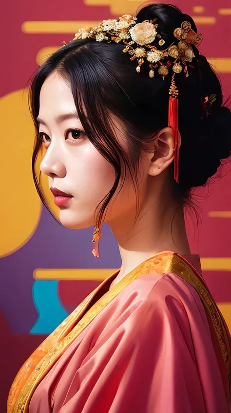 japanese style art by casey weldon and martine johana, rich colors, intricate, elegant, highly detailed, centered, digital painting, artstation, concept art, smooth, sharp focus, illustration