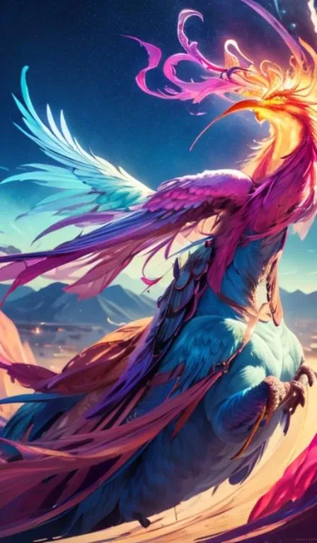 Abstract, 8K, photo shot from front, mid-body portrait, highly-detailed, (flat color:1.1),(colorful:1.3),(masterpiece:1.2), best quality, masterpiece, original, extremely detailed wallpaper, looking at viewer, erjie,1girl,solo,<lora:Threesister-erjiev2:0.6>, happy to riding a phoenix on the clody sky, <lora:riding_a:0.1>,<lora:phoenix_v1.0:0.3>, a lot of details,mysterious expression, in a modern and abstract setting, with bold and colorful abstract art, blurred background, bright lighting,