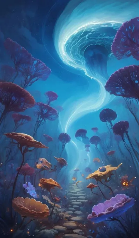 a surreal Bioluminescent, very very very cute Silene in a happy world by Daniel Merriam, Trending on Artstation, oil on Canvas by Elena Zhurikhina and Goro Fujita and Charlie Bowater, octane render, 4k, 8k, HD